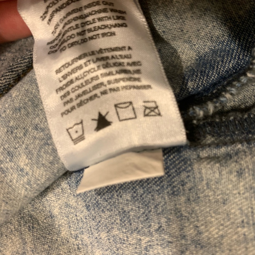 VIGOSS Light Blue Denim Vest - Picture 6 of 7